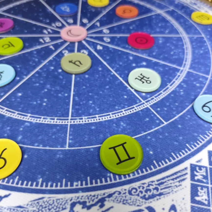 Tarot Card, constellation board, Tarot astrology display whiteboard